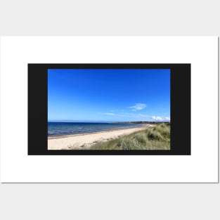 Lossiemouth Beach, Scotland Posters and Art